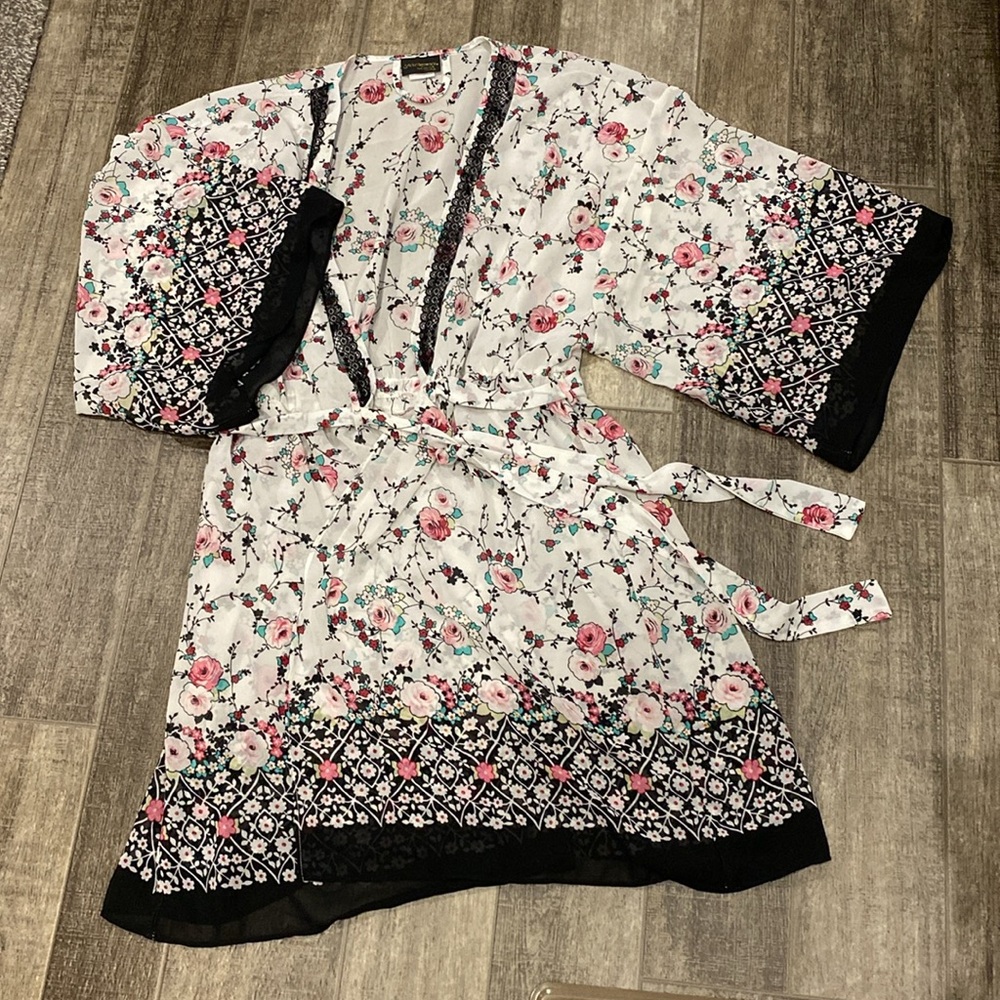 SEDUCTIVEWEAR by Cinema Etoile baby doll and kimono robe set